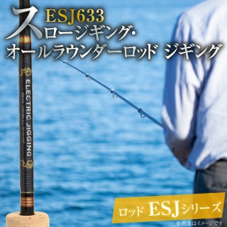 ロッド ESJシリーズ ESJ633 スロージギング・オールラウンダーロッド ジギング 釣り竿　H153-091